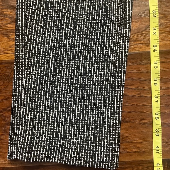 Zac & Rachel Monochrome Patterned Trousers - Picture 6 of 7